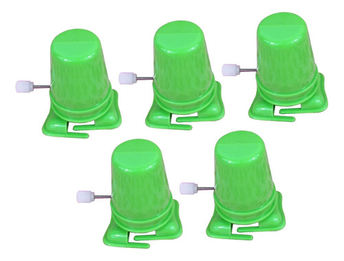2 X 5 Piezas De Robot Con Patas Mecánicas, Movimiento Verde