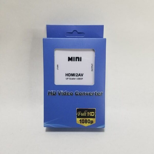 Convertidor Hdmi A Av/rca Monitor Audio/video (hdmi2av), Ima
