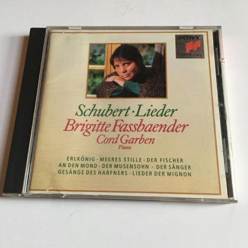 Cd  Schubert Lieder  Brigitte Fassbaender  Americano