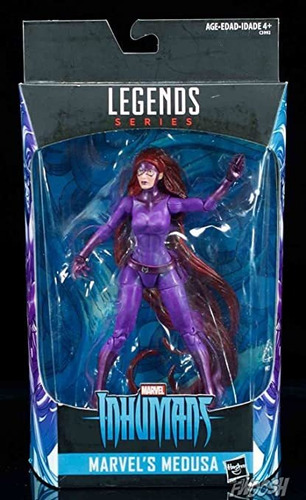 Hasbro Inhumans Marvel Legends Medusa - Figura De Acción
