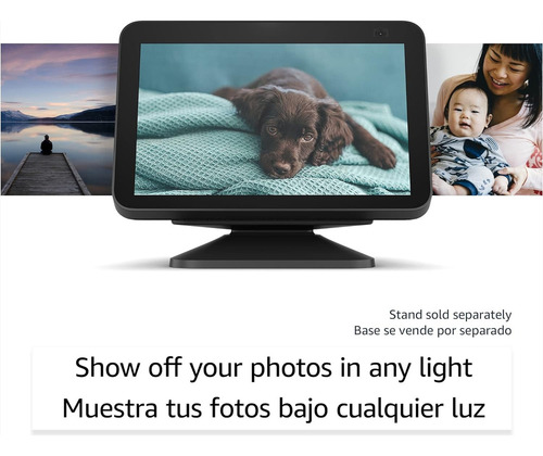 Amazon Echo Show 8 3era Gen Con Audio Espacial Negro Negro