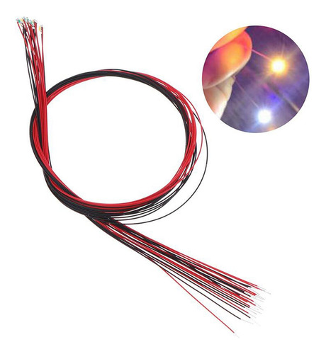 Modelo Tren Cableado Luz Led Cálido Longitud Del Cable 30cm