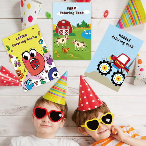Libro Para Colorear De 8 Dibujos Carta
