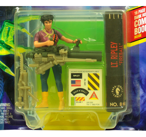 Kenner Aliens Space Marine Lt Ripley Turbo Torch Action