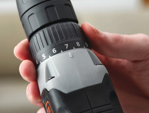Imagen 4 de 12 de Taladro/destornillador 20v Max + Bat Black+decker Bcd702c1b3