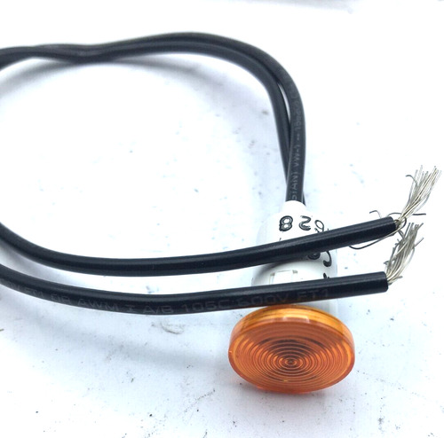 Garland Pilot Light, Round, Amber 250v G01296-2 New Aac
