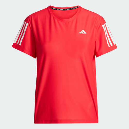 Playera adidas Correr Own The Run Mujer Rojo Jd6432