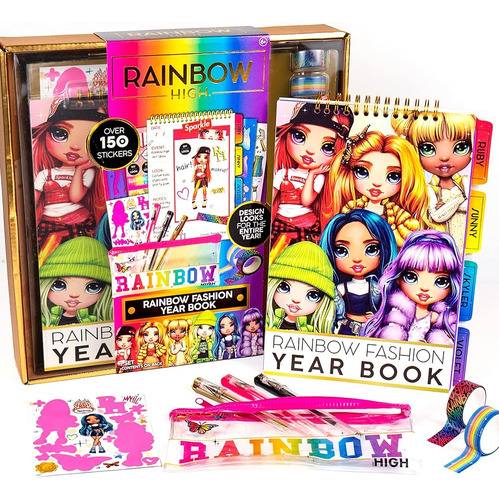 Rainbow High Rainbow Fashion Yearbook, Design Sketchbook, Co