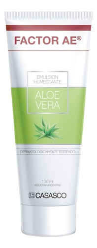  Casasco Factor Ae Emulsión Aloe Vera X 100 Ml