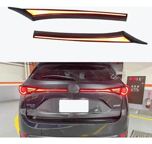 Bisel Led Porta Placa Mazdacx5 2018/2022