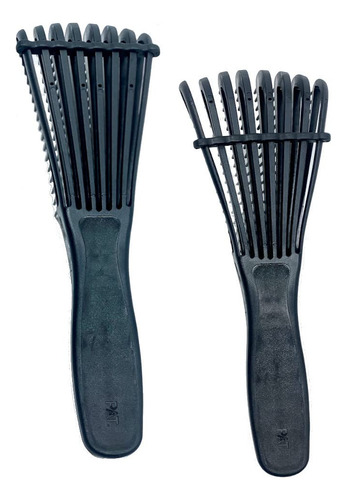 Melanin Crown Cepillo Desenredante Flexible Para Cabello Riz