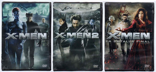 X-men 1 2 3 Hugh Jackman Película Dvd