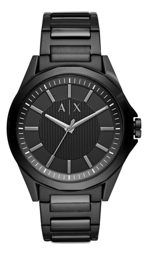 Reloj Armani Exchange A|x Ax2620 De Acero Inoxidable Negro P