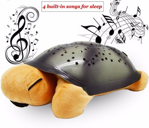 Lampara Tortuga Musical Peluche