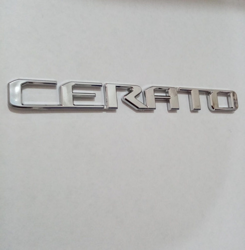 Letras   Cerato   Para Kia Cerato Cromo Autoadhesivo