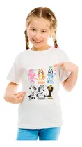 Comprar Remera Bluey Friends Dibujos Animados Niño Modal