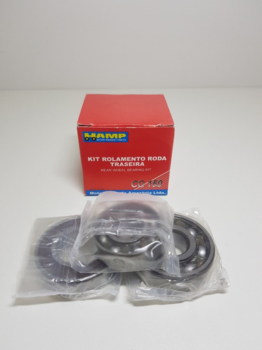 Kit Rolamento Roda Traseira Cg Titan 150 Original Honda Hamp