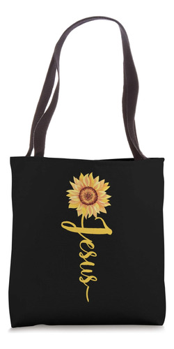 Bolsa De Tela Jesús Girasol Christian Para Mujer