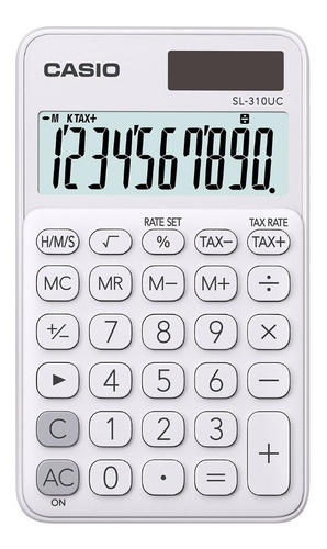 Imagen 2 de 2 de Calculadora Portátil Casio Sl-310uc My Style