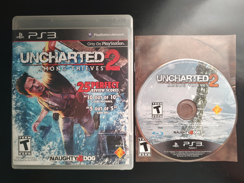 Uncharted 2: Among Thieves Ps3 Playstation 3 Original Comple (Usado)