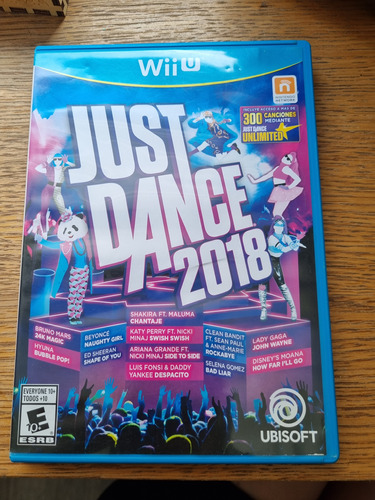 Juego Wii U Just Dance 2018 Nintendo 