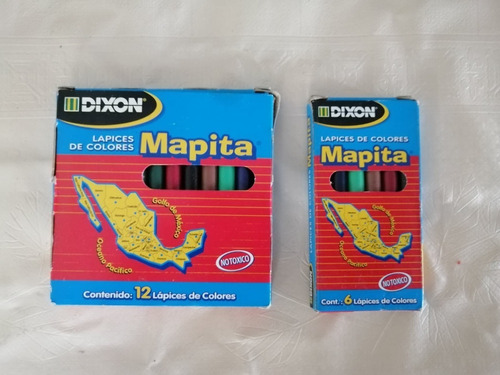 Paquete De Mini Colores  Mapita 2pzs X 120 Gd Y Ch
