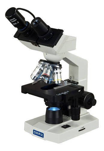 Omax Microscopio Compuesto Led Binocular De Laboratorio 