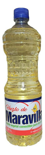 Aceite Vegetal Comestible 100% Canola Maravilla 1lt 12pz