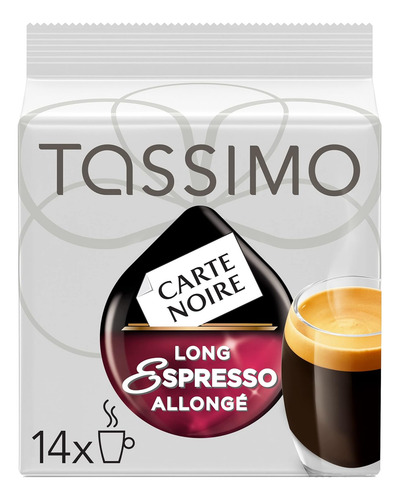 Tassimo 14-t Discos Carte Noire Long Espresso, 3.88 Oz