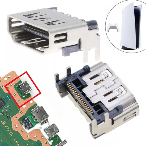 Puerto Socket Hdmi Para Ps5 Conector Hdmi Para Playstation 5