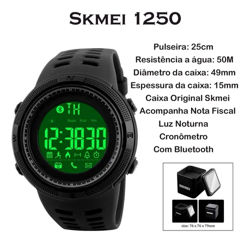 Skmei 1250 características hotsell