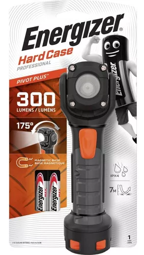 comprar 1 X Linterna Energizer Hard Case Trabajo Led 300 Lumens Color De La Linterna Negro Color De La Luz Blanco