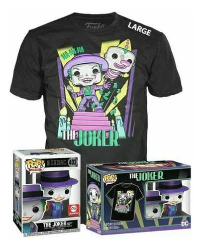 The Joker - Batman Funko Pop Tees #403 / Playera Grande