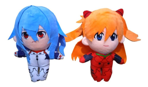 Peluches Rei Ayanami Asuka Evangelion X2 Anime Manga 20cm