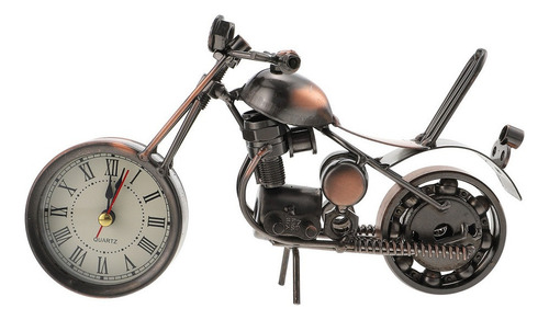 Escultura De Motocicleta De Metal Forjado Modelo De Motocicl