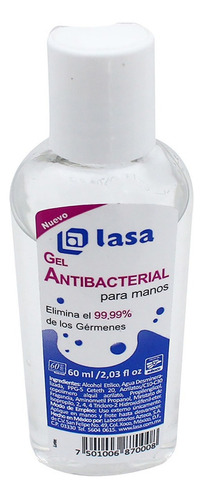 Gel Antibacterial Lasa 60ml