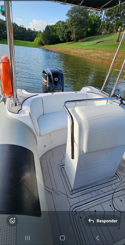Bote Zefir G500, Com Motor Mercury 100hp Com Apenas 60h.