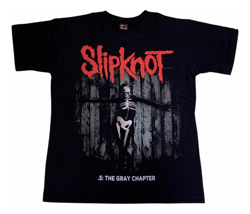 Camisa Camiseta Slipknot The Gray Chapter 100% Algodão Silk