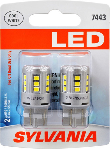 Foco Led Osram - Sylvania 7443 Blanco
