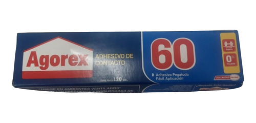 Imagen 3 de 3 de Pegamento Agorex Adhesivo De Contacto 60. 120cc
