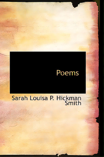 Poems, De Louisa Anna Very, Lydia. Editorial Bibliobazaar, Tapa Blanda En Inglés