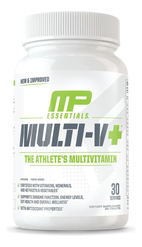 Muscle Pharm Essentials Multi-v+, The Athlete's Multi-vitami