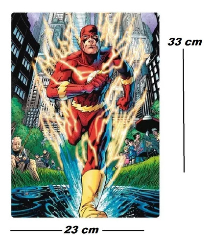 Imagen 3 de 4 de Rompecabezas Flash Puzzle Dc 500 Piezas Vulcanita Playking