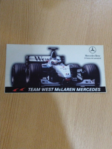 Calco Vintage F1 Mc Laren Team West Mb