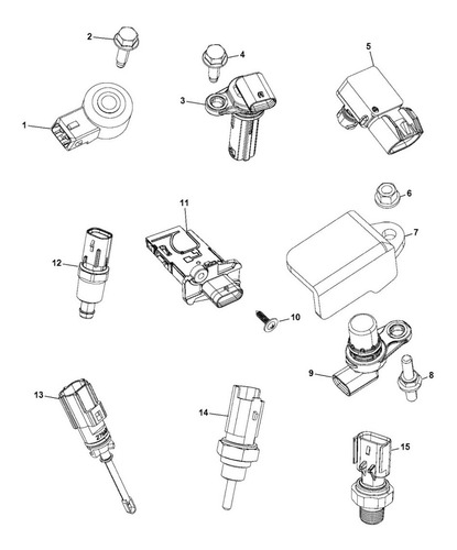 Imagen 2 de 6 de Sensor Knock Mopar Chrysler Pt Cruiser 2.4l 2003-2010