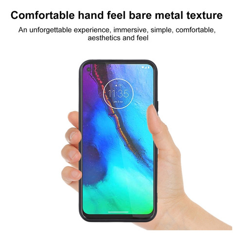 Funda De Teléfono Tpu Negra For Motorola Moto G Stylus (202