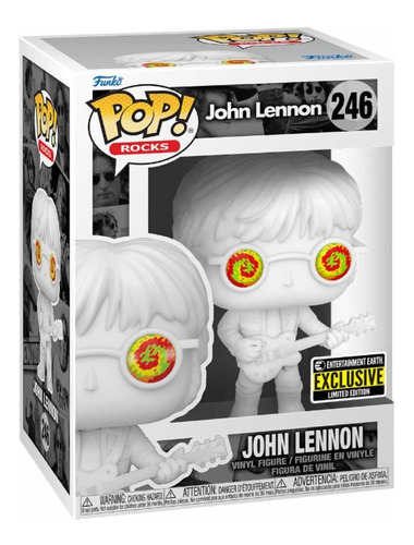 Funko Pop! Jhon Lennon 246 Edición Limitada The Beatles