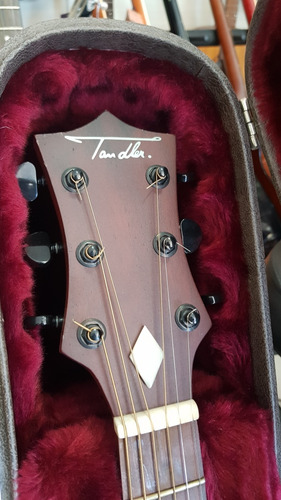 Violão Elétrico Tandler Luthier Maciço Com Pré Fishman Case (Usado)
