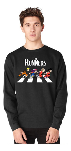 Poleron The Runners Anime Manga Cuello Redondo Unisex