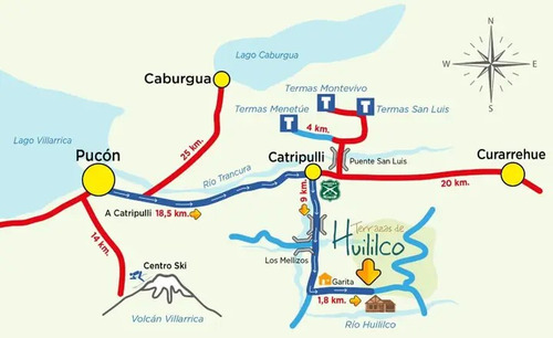 Parcela Con Orilla De Río Sector Catripulli Pucón